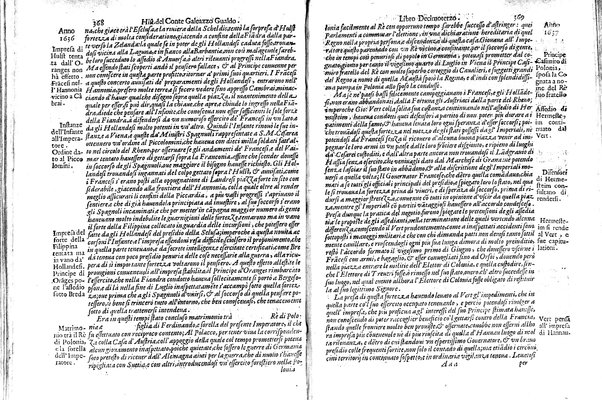 Historia delle guerre di Ferdinando 2. e Ferdinando 3. imperatori. E del re' Filippo 4. di Spagna. Contro Gostauo Adolfo re' di Suetia, e Luigi 13. re' di Francia. Successe dall'anno 1630. sino all'anno 1640. del conte Galeazzo Gualdo Priorato. ...