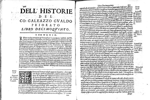 Historia delle guerre di Ferdinando 2. e Ferdinando 3. imperatori. E del re' Filippo 4. di Spagna. Contro Gostauo Adolfo re' di Suetia, e Luigi 13. re' di Francia. Successe dall'anno 1630. sino all'anno 1640. del conte Galeazzo Gualdo Priorato. ...