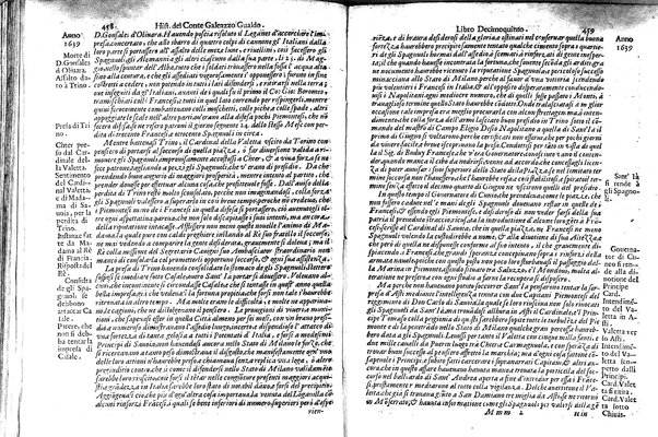 Historia delle guerre di Ferdinando 2. e Ferdinando 3. imperatori. E del re' Filippo 4. di Spagna. Contro Gostauo Adolfo re' di Suetia, e Luigi 13. re' di Francia. Successe dall'anno 1630. sino all'anno 1640. del conte Galeazzo Gualdo Priorato. ...