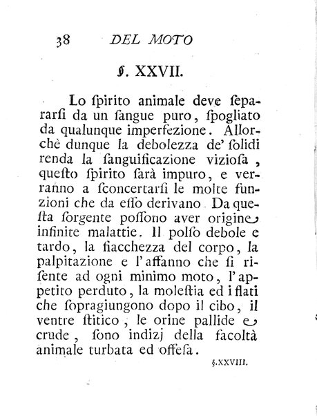 Riflessioni sopra gli effetti del moto a cavallo di Giuseppe Benvenuti dottore di medicina ...