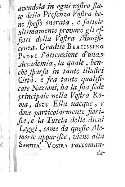 Memorie istoriche dell'adunanza degli arcadi. / [Michel Giuseppe Morei]