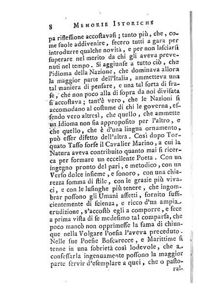 Memorie istoriche dell'adunanza degli arcadi. / [Michel Giuseppe Morei]