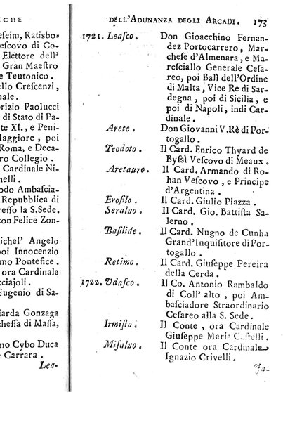 Memorie istoriche dell'adunanza degli arcadi. / [Michel Giuseppe Morei]