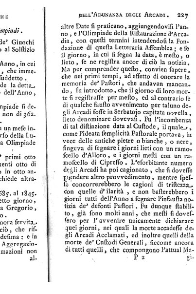 Memorie istoriche dell'adunanza degli arcadi. / [Michel Giuseppe Morei]