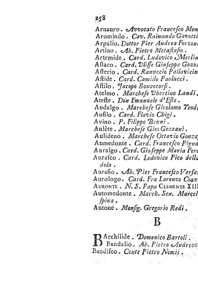 Memorie istoriche dell'adunanza degli arcadi. / [Michel Giuseppe Morei]