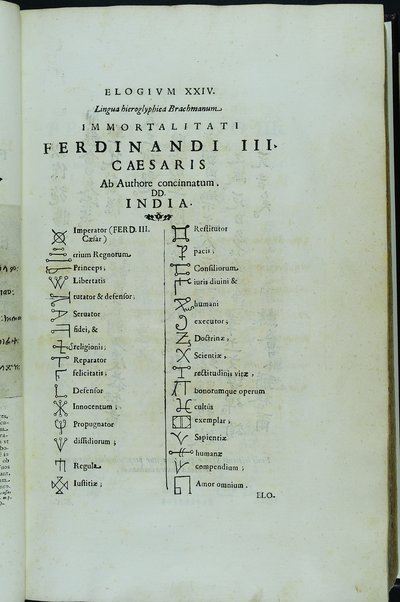 [Athanasii Kircheri e Soc. Iesu, Oedipus Aegyptiacus. Hoc est Vniuersalis Hieroglyphicae Veterum doctrinae temporum iniuria abolitae instauratio. Opus ex omni orientalium doctrina & sapientia conditum, nec non viginti diuersarum linguarum authoritate stabilitum ...] 1