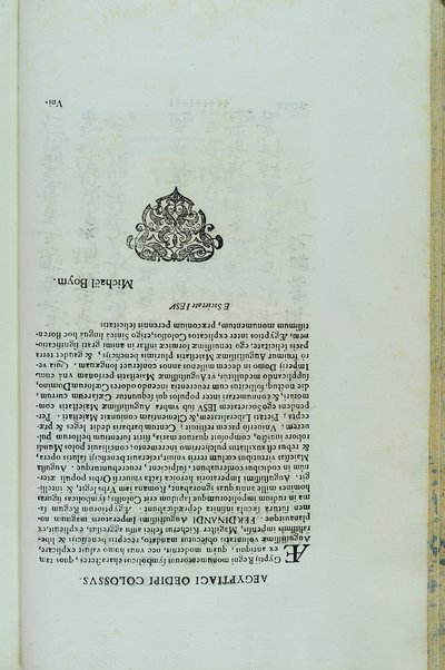 [Athanasii Kircheri e Soc. Iesu, Oedipus Aegyptiacus. Hoc est Vniuersalis Hieroglyphicae Veterum doctrinae temporum iniuria abolitae instauratio. Opus ex omni orientalium doctrina & sapientia conditum, nec non viginti diuersarum linguarum authoritate stabilitum ...] 1