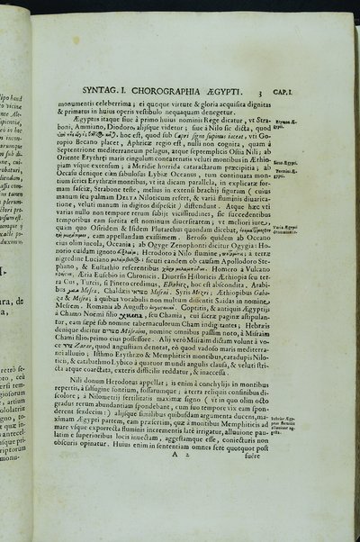 [Athanasii Kircheri e Soc. Iesu, Oedipus Aegyptiacus. Hoc est Vniuersalis Hieroglyphicae Veterum doctrinae temporum iniuria abolitae instauratio. Opus ex omni orientalium doctrina & sapientia conditum, nec non viginti diuersarum linguarum authoritate stabilitum ...] 1