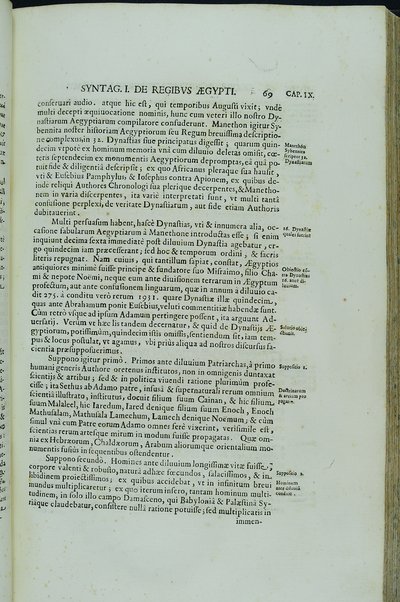[Athanasii Kircheri e Soc. Iesu, Oedipus Aegyptiacus. Hoc est Vniuersalis Hieroglyphicae Veterum doctrinae temporum iniuria abolitae instauratio. Opus ex omni orientalium doctrina & sapientia conditum, nec non viginti diuersarum linguarum authoritate stabilitum ...] 1