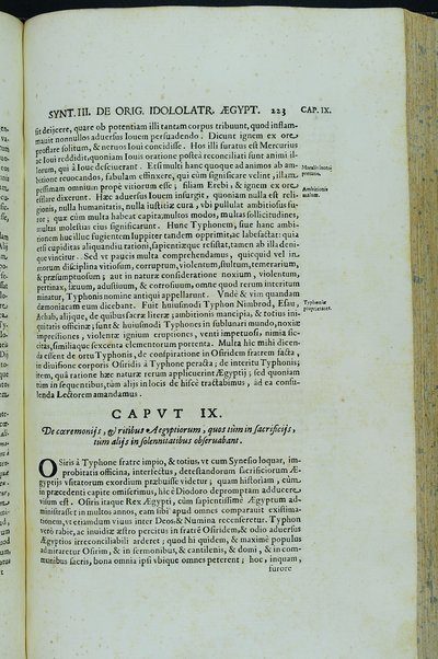 [Athanasii Kircheri e Soc. Iesu, Oedipus Aegyptiacus. Hoc est Vniuersalis Hieroglyphicae Veterum doctrinae temporum iniuria abolitae instauratio. Opus ex omni orientalium doctrina & sapientia conditum, nec non viginti diuersarum linguarum authoritate stabilitum ...] 1