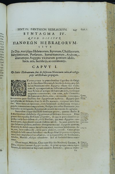 [Athanasii Kircheri e Soc. Iesu, Oedipus Aegyptiacus. Hoc est Vniuersalis Hieroglyphicae Veterum doctrinae temporum iniuria abolitae instauratio. Opus ex omni orientalium doctrina & sapientia conditum, nec non viginti diuersarum linguarum authoritate stabilitum ...] 1