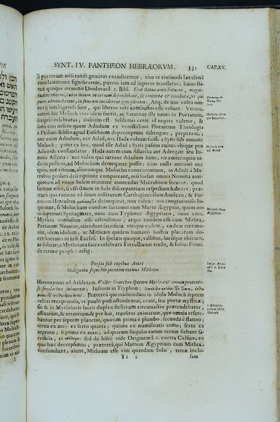 [Athanasii Kircheri e Soc. Iesu, Oedipus Aegyptiacus. Hoc est Vniuersalis Hieroglyphicae Veterum doctrinae temporum iniuria abolitae instauratio. Opus ex omni orientalium doctrina & sapientia conditum, nec non viginti diuersarum linguarum authoritate stabilitum ...] 1
