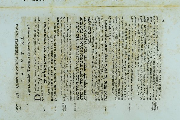 [Athanasii Kircheri e Soc. Iesu, Oedipus Aegyptiacus. Hoc est Vniuersalis Hieroglyphicae Veterum doctrinae temporum iniuria abolitae instauratio. Opus ex omni orientalium doctrina & sapientia conditum, nec non viginti diuersarum linguarum authoritate stabilitum ...] 1