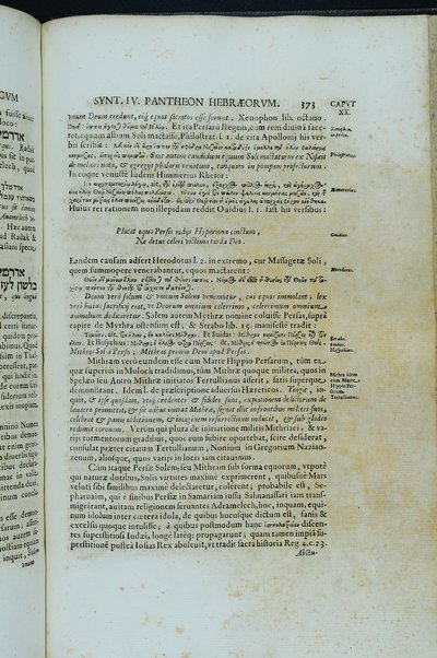[Athanasii Kircheri e Soc. Iesu, Oedipus Aegyptiacus. Hoc est Vniuersalis Hieroglyphicae Veterum doctrinae temporum iniuria abolitae instauratio. Opus ex omni orientalium doctrina & sapientia conditum, nec non viginti diuersarum linguarum authoritate stabilitum ...] 1