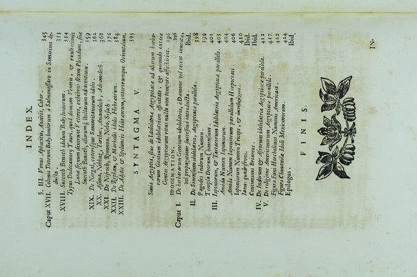 [Athanasii Kircheri e Soc. Iesu, Oedipus Aegyptiacus. Hoc est Vniuersalis Hieroglyphicae Veterum doctrinae temporum iniuria abolitae instauratio. Opus ex omni orientalium doctrina & sapientia conditum, nec non viginti diuersarum linguarum authoritate stabilitum ...] 1