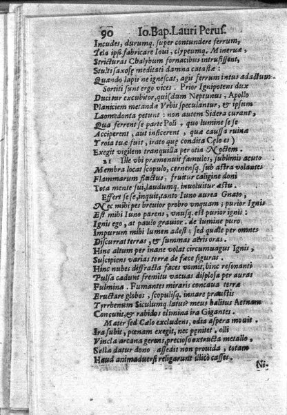 Theatri Romani orchestra Io. Baptistae Lauri Perusini dialogus de viris sui aeui doctrina illustribus Romae 1618. Opera & industria Iusti Riquii Belgae in lucem editus