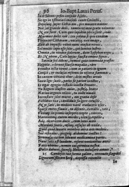 Theatri Romani orchestra Io. Baptistae Lauri Perusini dialogus de viris sui aeui doctrina illustribus Romae 1618. Opera & industria Iusti Riquii Belgae in lucem editus