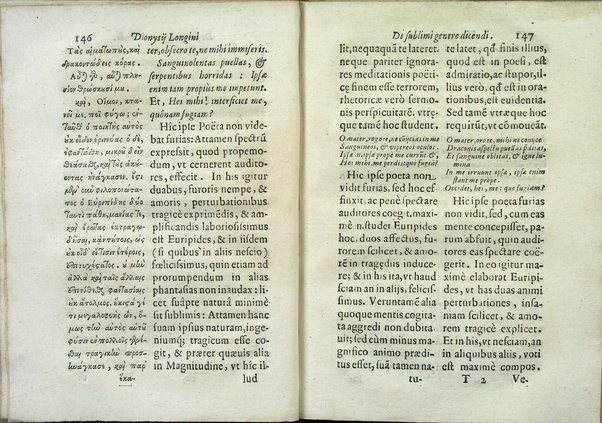 Dionysij Longini Cassij Graeci rhetoris De sublimi genere dicendi libellus nunc vltimò accurata, ac triplici in latinum expositione emissus, et luculenta praelectione illustratus cura, ac diligentia Caroli Manolesij bibliopolae