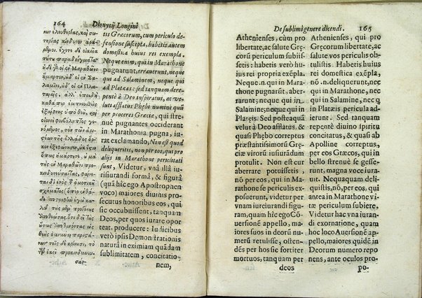 Dionysij Longini Cassij Graeci rhetoris De sublimi genere dicendi libellus nunc vltimò accurata, ac triplici in latinum expositione emissus, et luculenta praelectione illustratus cura, ac diligentia Caroli Manolesij bibliopolae