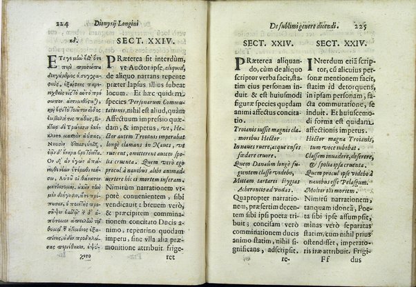 Dionysij Longini Cassij Graeci rhetoris De sublimi genere dicendi libellus nunc vltimò accurata, ac triplici in latinum expositione emissus, et luculenta praelectione illustratus cura, ac diligentia Caroli Manolesij bibliopolae