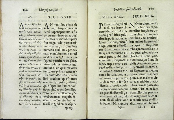 Dionysij Longini Cassij Graeci rhetoris De sublimi genere dicendi libellus nunc vltimò accurata, ac triplici in latinum expositione emissus, et luculenta praelectione illustratus cura, ac diligentia Caroli Manolesij bibliopolae