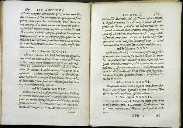 Dionysij Longini Cassij Graeci rhetoris De sublimi genere dicendi libellus nunc vltimò accurata, ac triplici in latinum expositione emissus, et luculenta praelectione illustratus cura, ac diligentia Caroli Manolesij bibliopolae