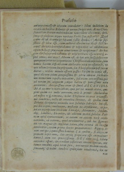 Arcana arcanissima hoc est Hieroglyphica Aegyptio-Graeca, vulgo necdum cognita, ad demonstrandam falsorum apud antiquos deorum, dearum, heroum, animantium & institutorum pro sacris receptorum, originem, ex vno Aegyptiorum artificio, quod aureum animi et corporis medicamentum peregit, deductam, vnde tot poëtarum allegoriae, scriptorum narrationes fabulosae et per totam Encyclopaediam errores sparsi clarissima veritatis luce manifestantur, suaeque tribui singula restituuntur, sex libris exposita authore Michaele Maiero ...