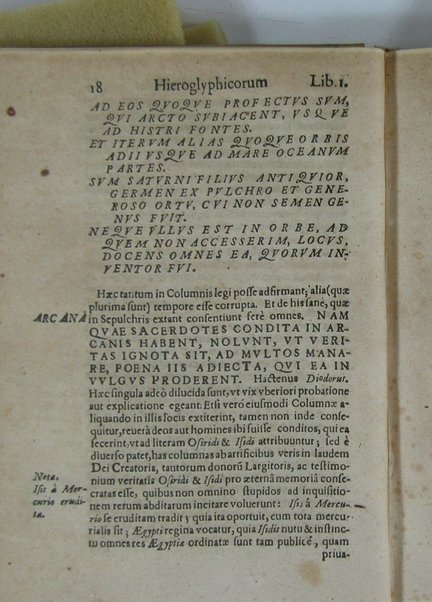 Arcana arcanissima hoc est Hieroglyphica Aegyptio-Graeca, vulgo necdum cognita, ad demonstrandam falsorum apud antiquos deorum, dearum, heroum, animantium & institutorum pro sacris receptorum, originem, ex vno Aegyptiorum artificio, quod aureum animi et corporis medicamentum peregit, deductam, vnde tot poëtarum allegoriae, scriptorum narrationes fabulosae et per totam Encyclopaediam errores sparsi clarissima veritatis luce manifestantur, suaeque tribui singula restituuntur, sex libris exposita authore Michaele Maiero ...