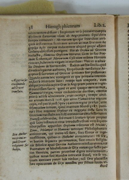 Arcana arcanissima hoc est Hieroglyphica Aegyptio-Graeca, vulgo necdum cognita, ad demonstrandam falsorum apud antiquos deorum, dearum, heroum, animantium & institutorum pro sacris receptorum, originem, ex vno Aegyptiorum artificio, quod aureum animi et corporis medicamentum peregit, deductam, vnde tot poëtarum allegoriae, scriptorum narrationes fabulosae et per totam Encyclopaediam errores sparsi clarissima veritatis luce manifestantur, suaeque tribui singula restituuntur, sex libris exposita authore Michaele Maiero ...