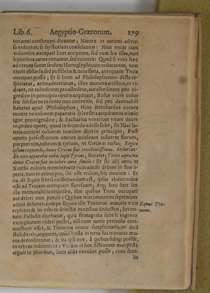 Arcana arcanissima hoc est Hieroglyphica Aegyptio-Graeca, vulgo necdum cognita, ad demonstrandam falsorum apud antiquos deorum, dearum, heroum, animantium & institutorum pro sacris receptorum, originem, ex vno Aegyptiorum artificio, quod aureum animi et corporis medicamentum peregit, deductam, vnde tot poëtarum allegoriae, scriptorum narrationes fabulosae et per totam Encyclopaediam errores sparsi clarissima veritatis luce manifestantur, suaeque tribui singula restituuntur, sex libris exposita authore Michaele Maiero ...