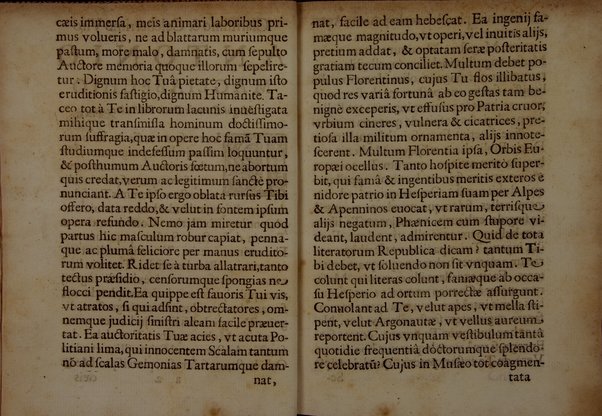 Bartholomæi Scalæ equitis Florentini De historia Florentinorum quæ extant in bibliotheca Medicæa, edita ab Oligero Iacobæo