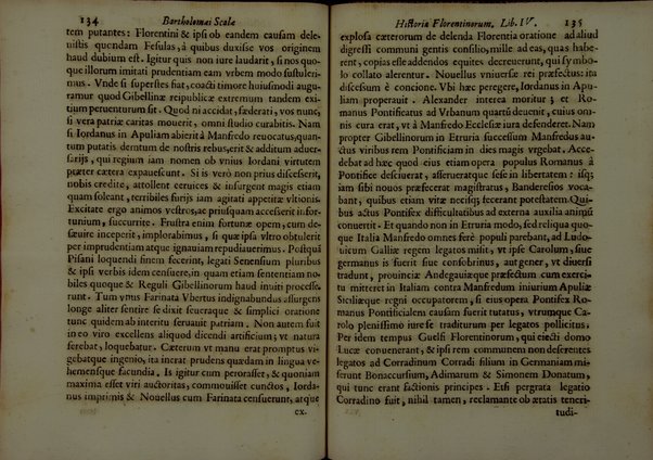 Bartholomæi Scalæ equitis Florentini De historia Florentinorum quæ extant in bibliotheca Medicæa, edita ab Oligero Iacobæo