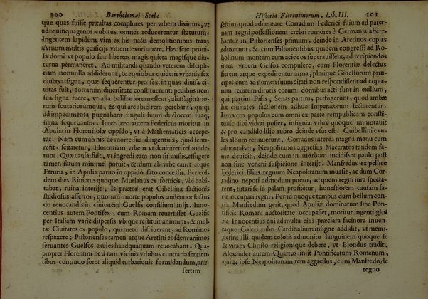 Bartholomæi Scalæ equitis Florentini De historia Florentinorum quæ extant in bibliotheca Medicæa, edita ab Oligero Iacobæo