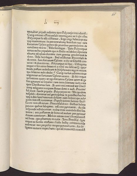 Incipit liber Historie ecclesiastice Eusebii cesariensis quam beatus Ruffinus presbiter de greco in latinum transtulit