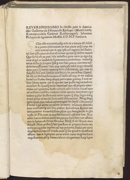 Incipit liber Historie ecclesiastice Eusebii cesariensis quam beatus Ruffinus presbiter de greco in latinum transtulit