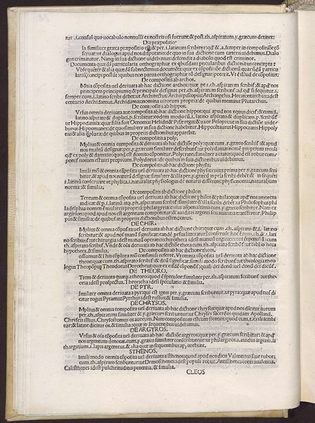 Iohannis Tortellii Arretini Commentariorum grammaticorum de Orthographia dictionum e graecis tractarum prooemium incipit