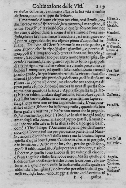 Trattato della coltiuazione delle viti, e del frutto che se ne può cauare. Del s. Gioanuettorio Soderini gentil'huomo fiorentino. E la Coltiuazione toscana delle viti, e d'alcuni arbori del s. Bernardo Dauanzati Bostichi gentil'huomo fiorentino