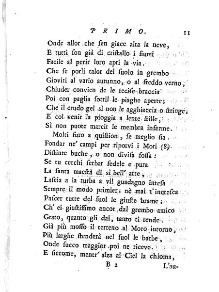 Del baco da seta canti 4. con annotazioni. / [Zaccaria Betti]