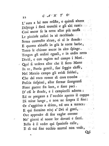 Del baco da seta canti 4. con annotazioni. / [Zaccaria Betti]