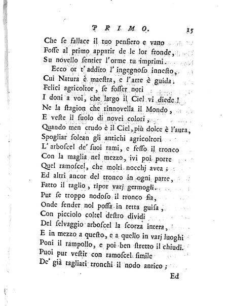 Del baco da seta canti 4. con annotazioni. / [Zaccaria Betti]