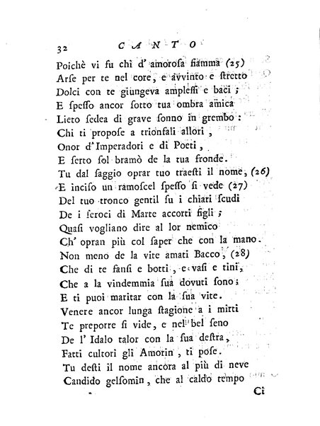 Del baco da seta canti 4. con annotazioni. / [Zaccaria Betti]