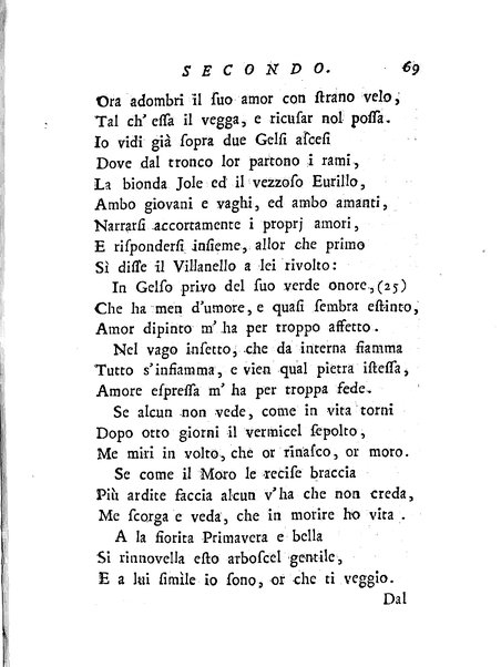 Del baco da seta canti 4. con annotazioni. / [Zaccaria Betti]