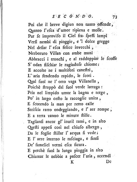 Del baco da seta canti 4. con annotazioni. / [Zaccaria Betti]