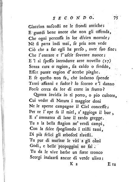 Del baco da seta canti 4. con annotazioni. / [Zaccaria Betti]