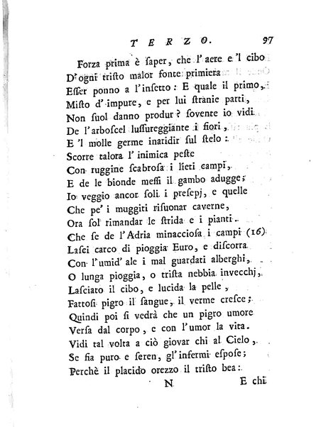 Del baco da seta canti 4. con annotazioni. / [Zaccaria Betti]