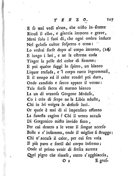 Del baco da seta canti 4. con annotazioni. / [Zaccaria Betti]