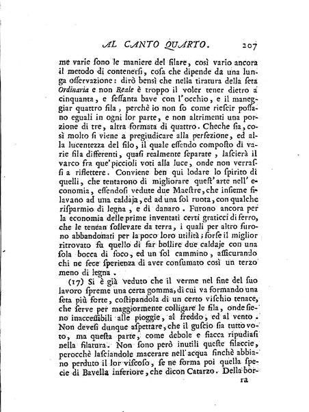 Del baco da seta canti 4. con annotazioni. / [Zaccaria Betti]