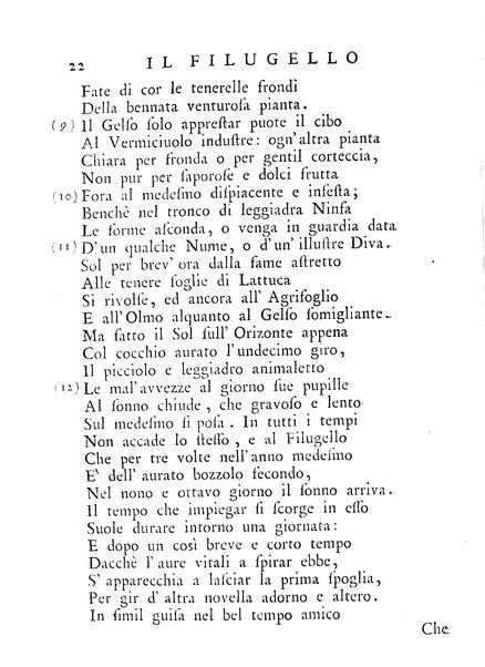 Il filugello, o sia il baco da seta. Poemetto in libri 3. dell'abate Gianfrancesco Giorgetti. Con annotazioni scientifiche ed erudite, ed una dissertazione sopra l'origine della seta. Dedicato al molto illustre signor Giannantonio Porta