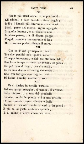 [Raccolta di poemetti didascalici originali o tradotti. Volume 1. <-12.>] 9