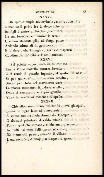 [Raccolta di poemetti didascalici originali o tradotti. Volume 1. <-12.>] 9
